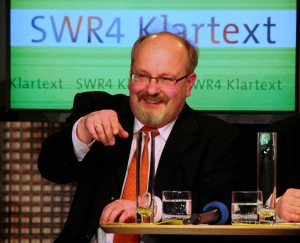 Claudius Moseler bei der SWR-Podiumsdiskussion